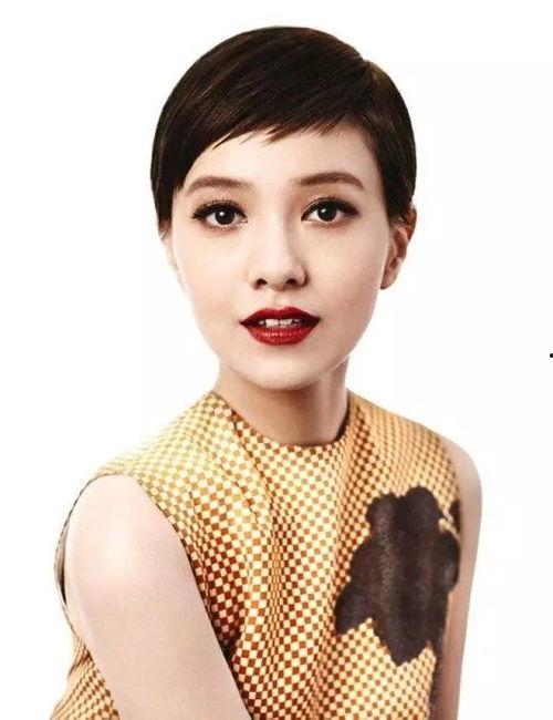女明星短发,女明星演绎时尚新风尚