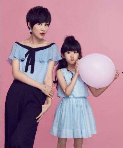 陆毅女儿贝儿照片,可爱瞬间引网友热议